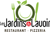 Les Jardins Du Lavoir Restaurant Les Herbiers Logo Texte Noir